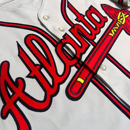Vintage Team Issued Atlanta Braves 30th Annivesary Jersey - 46