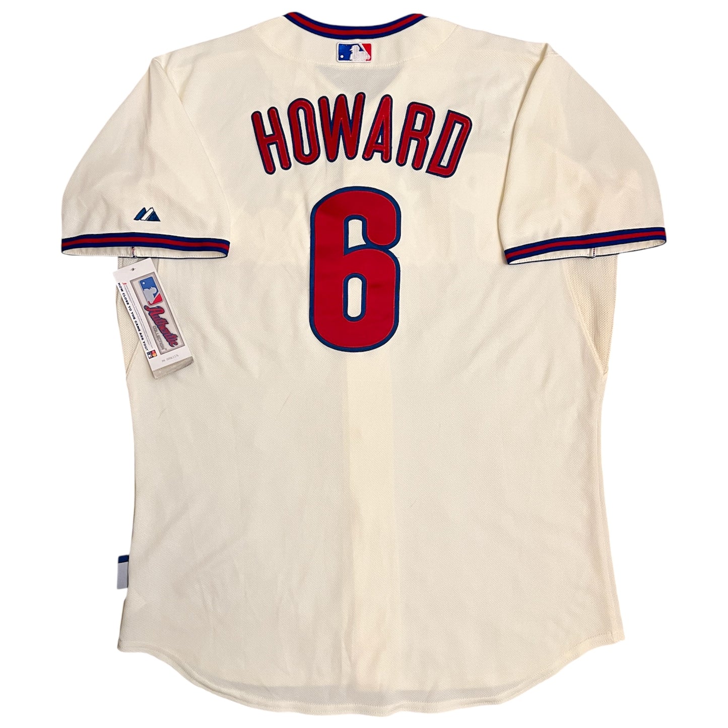 Authentic Ryan Howard Philadelphia Phillies Jersey - 48