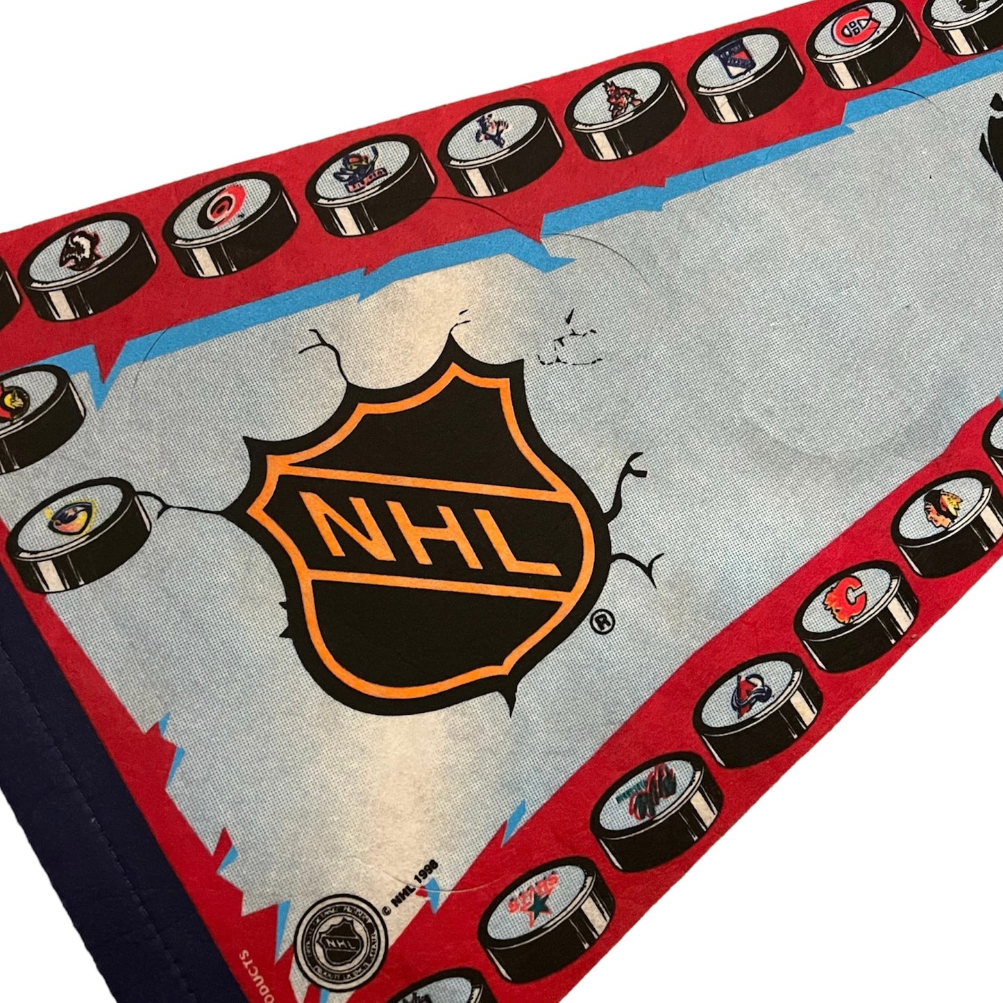 Vintage NHL Team Logos Pennant