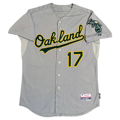 Team Issued Oakland Athletics Road Jersey - 48/XL