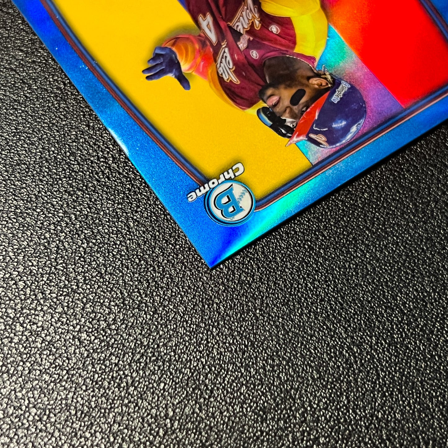 Ronald Acuña Jr 2023 Bowman Chrome /75 Blue Refractor WBC Venezuela