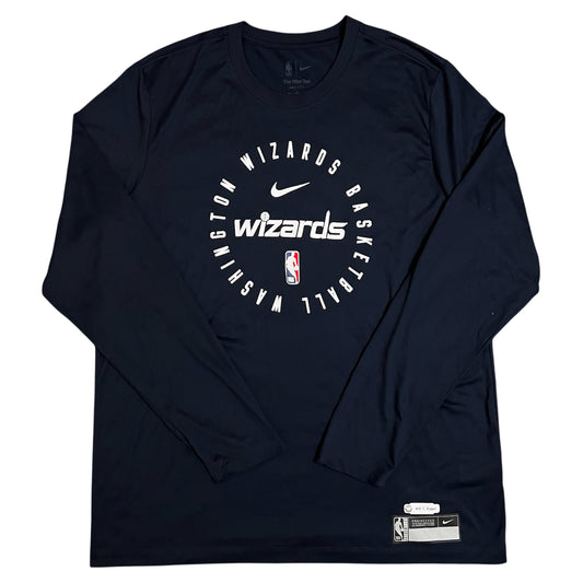 Team Issued 2024/25 Washington Wizards Cory Kispert Shooting Shirt - XL