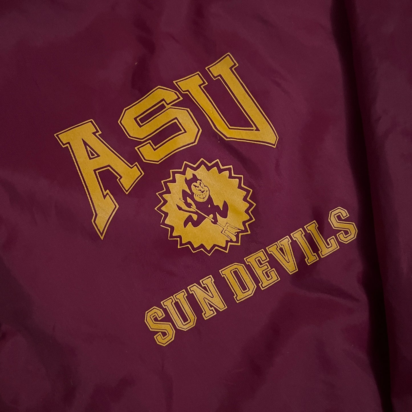 Vintage Arizona State Sun Devils Chalk Line Jacket - XL