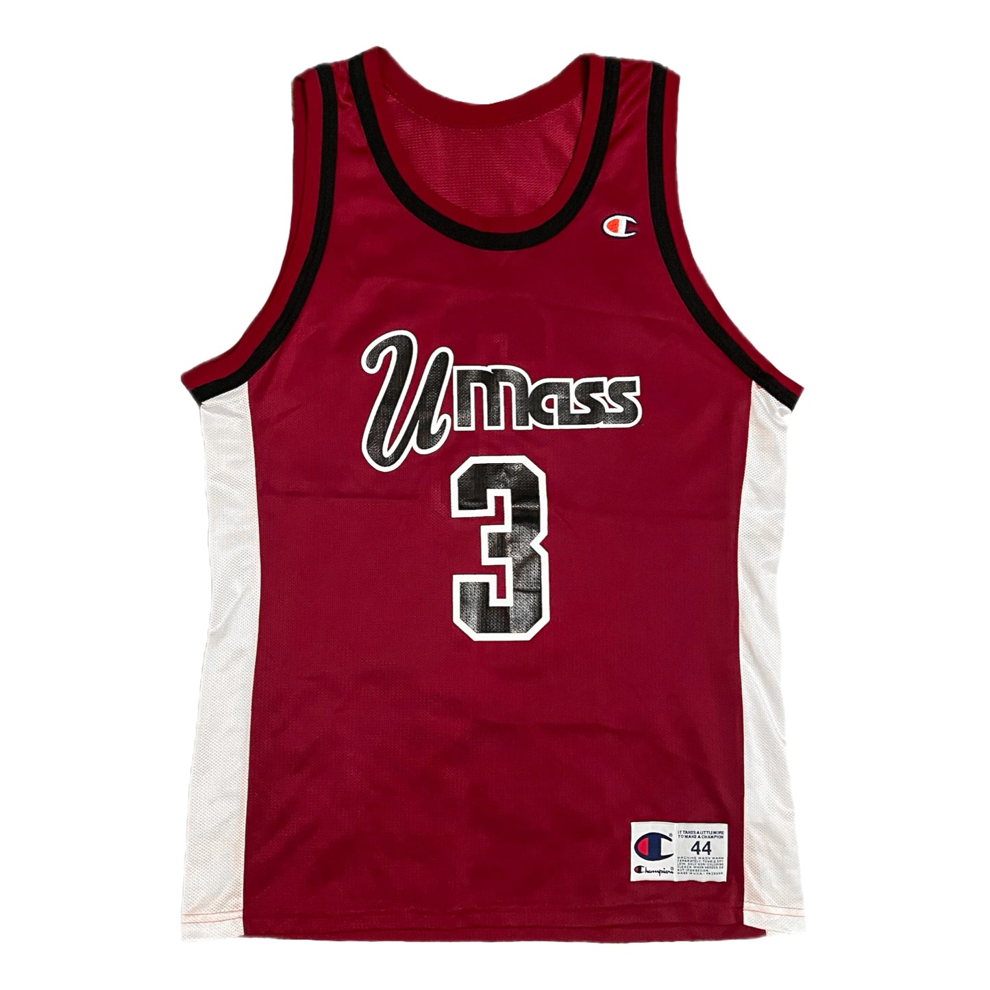 Vintage UMass Minutemen Dana Dingle Champion Jersey - 44/L