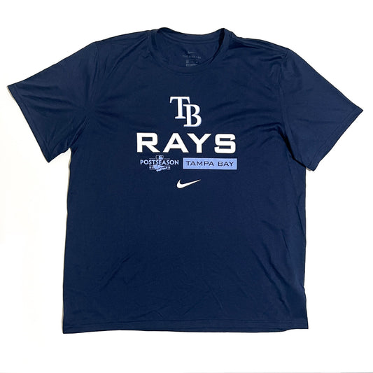 Tampa Bay Rays Team Issued Garrett Cleavinger 2022 Post Season Shirt - XL