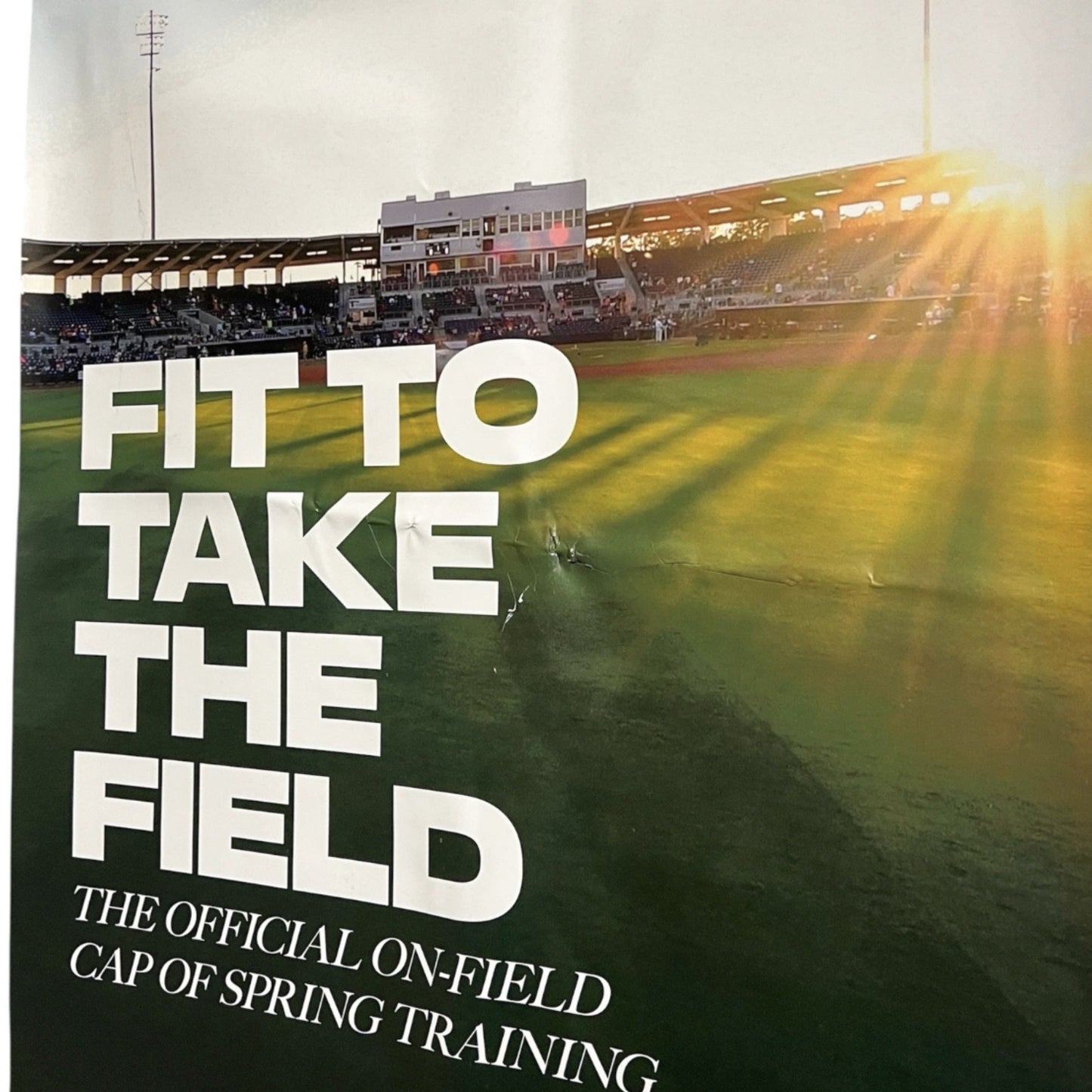 Chicago Cubs 2023 Spring Training New Era Advertisement Banner
