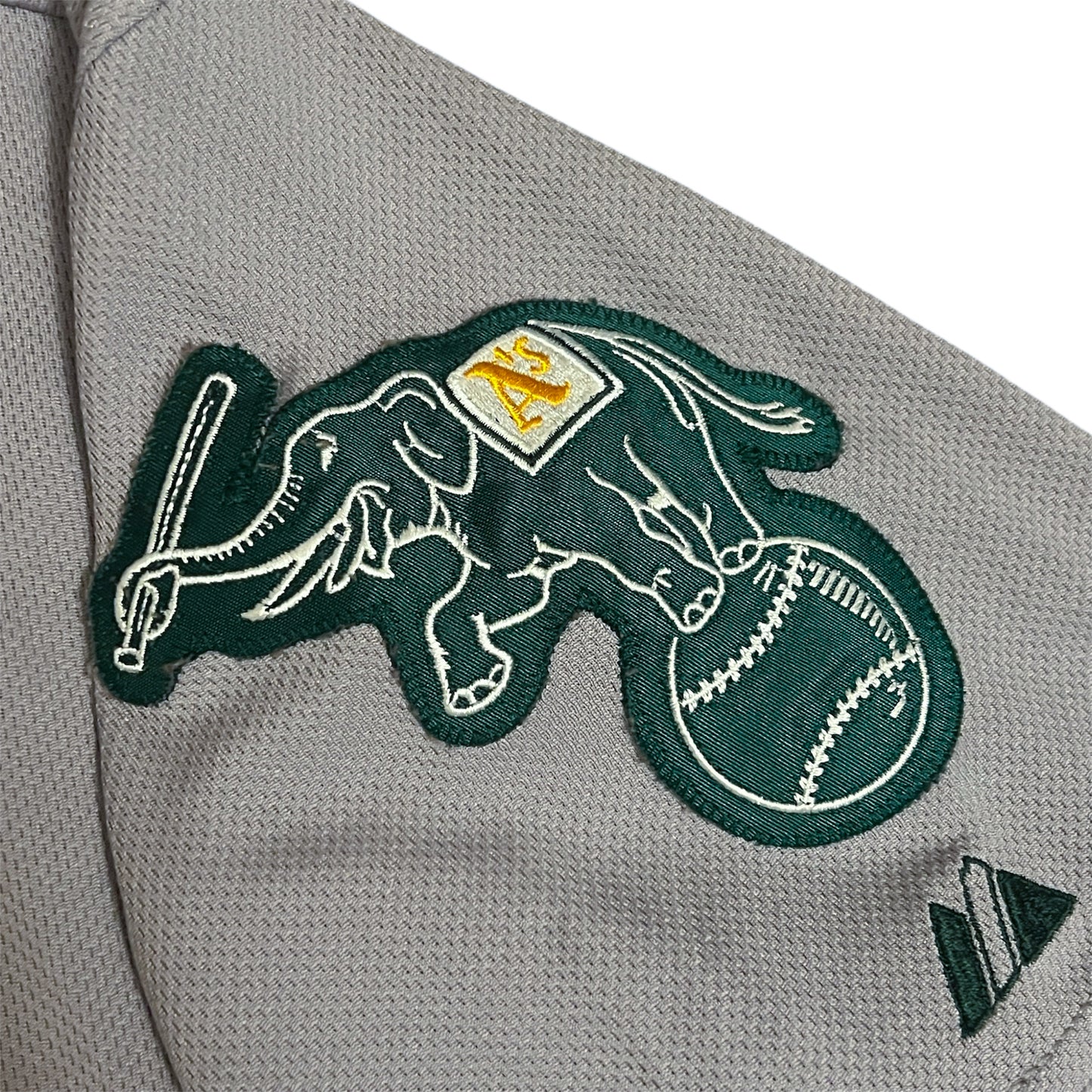 Team Issued Oakland Athletics Road Jersey - 48/XL