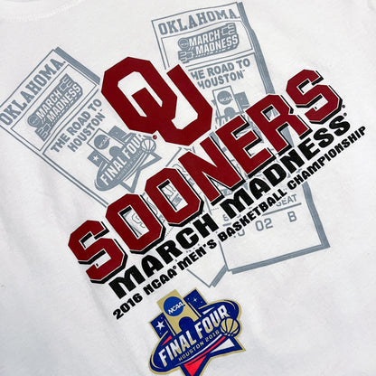 Oklahoma Sooners 2016 Final Four March Madness Shirt - L