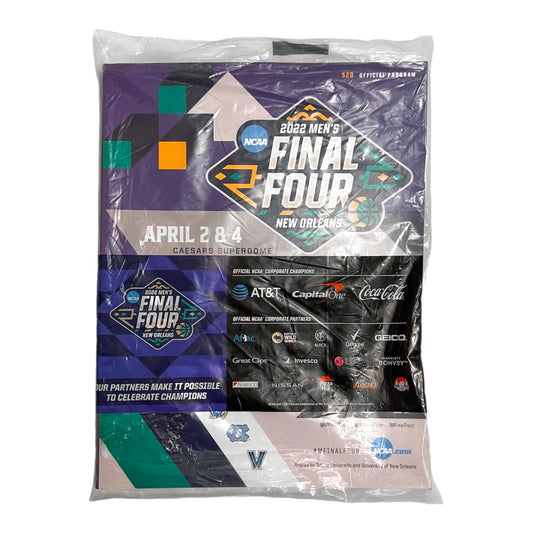 2022 NCAA Men’s Final Four Official Sealed Program