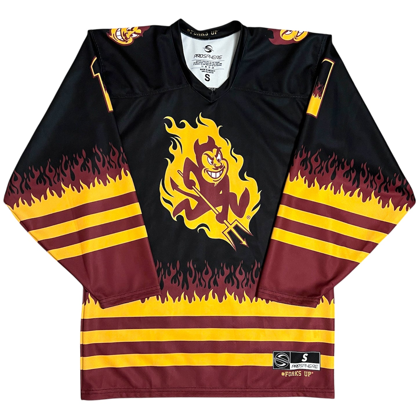 Arizona State Sun Devils Hockey Sparky Jersey - S
