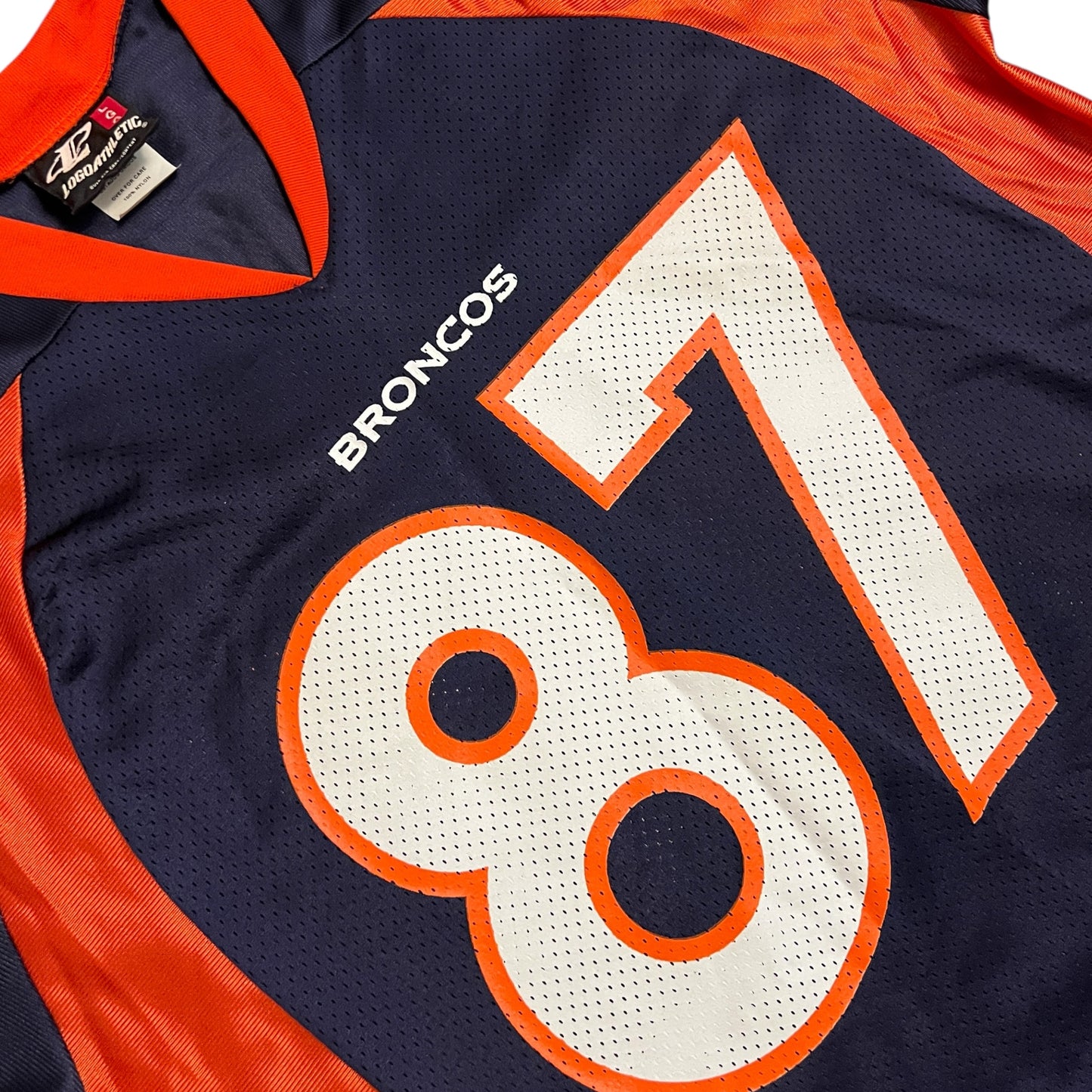 Vintage Ed McCaffrey Denver Broncos Jersey - L