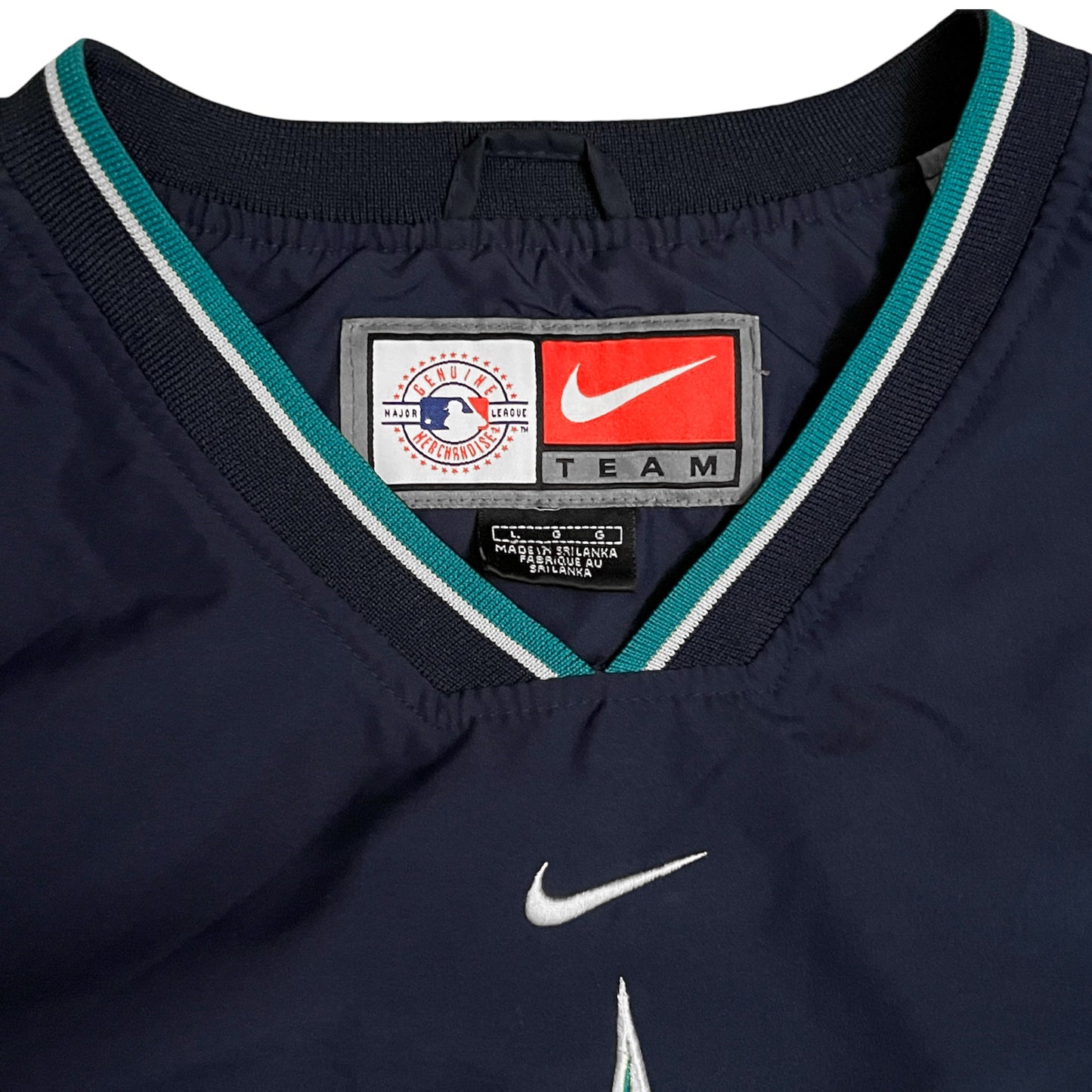 Seattle Mariners Pullover Nike Jacket - L