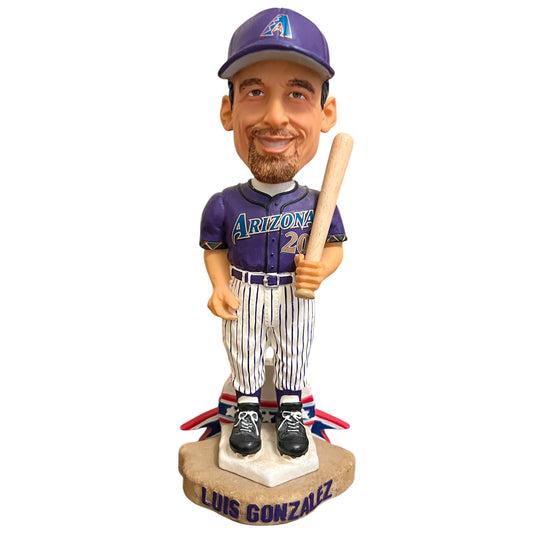 Luis Gonzalez 2001 World Series Arizona Diamondbacks Bobblehead