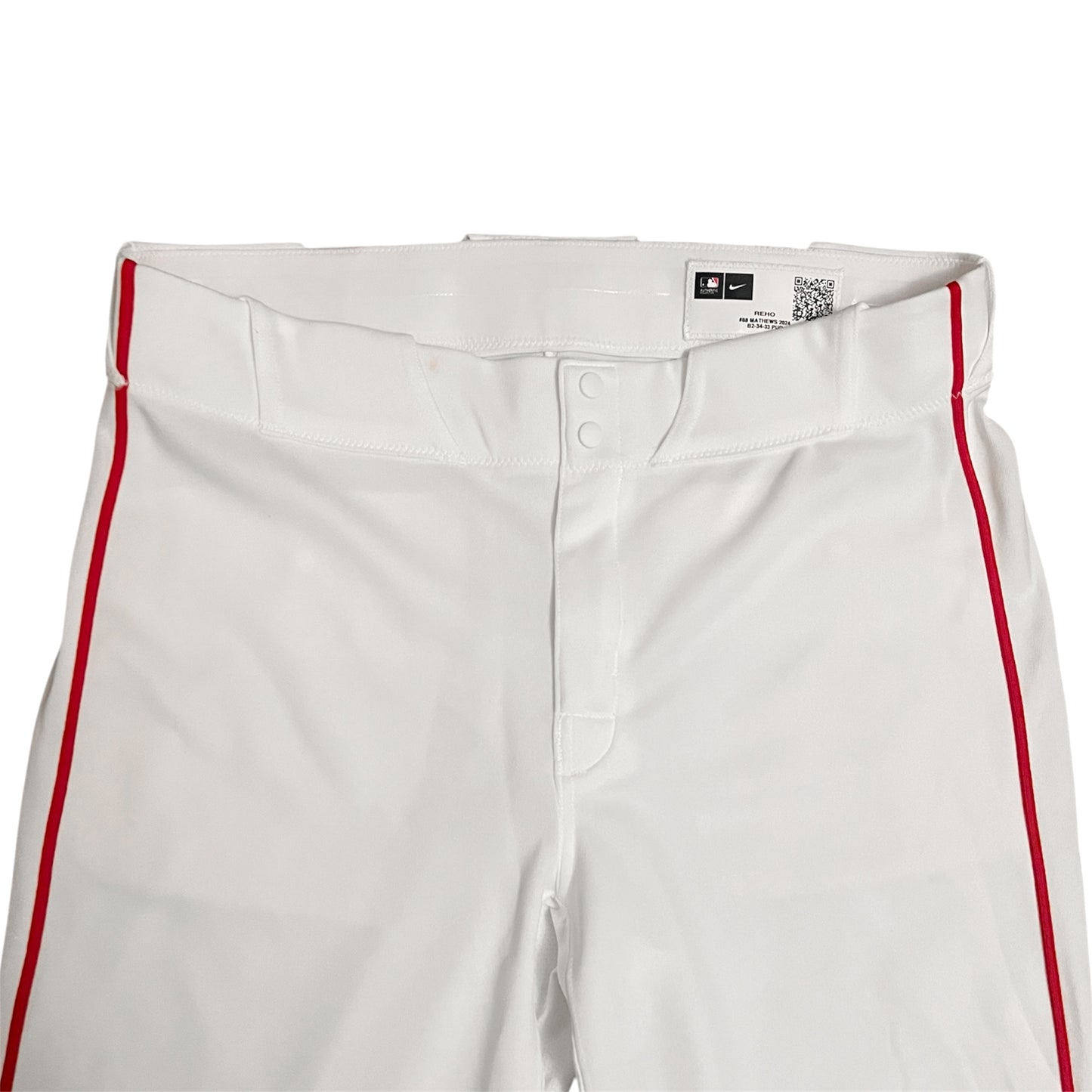 Cincinnati Reds 2024 Team Issued Home Pants