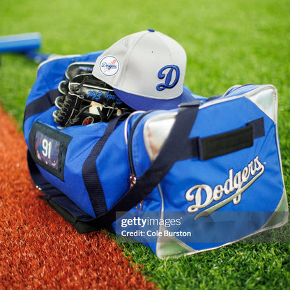 Team Issued Los Angeles Dodgers Travel Duffle Bag