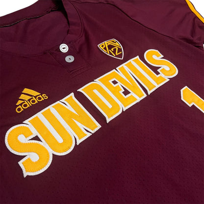 2018 Team Issued Arizona State Sun Devils Softball Jersey - WXL