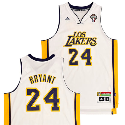 Vintage Kobe Bryant Los Angeles Lakers Noche Latina Authentic Jersey - XL