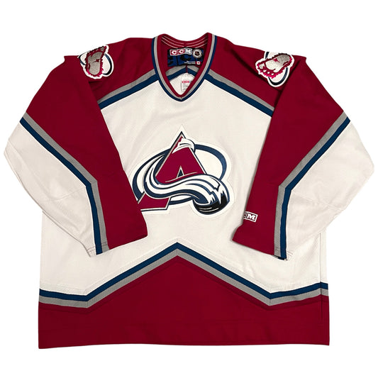 Vintage Colorado Avalanche Away CCM Jersey - 2XL