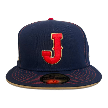 Team Japan 2026 WBC New Era 59FIFTY Fitted Hat - 7 3/8