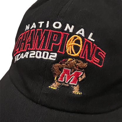 2002 Maryland Terrapins NCAAB National Champions Cap