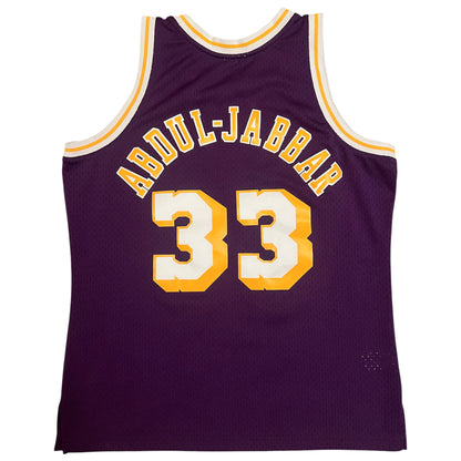 Kareem Abdul-Jabbar Los Angeles Lakers HWC Jersey - L