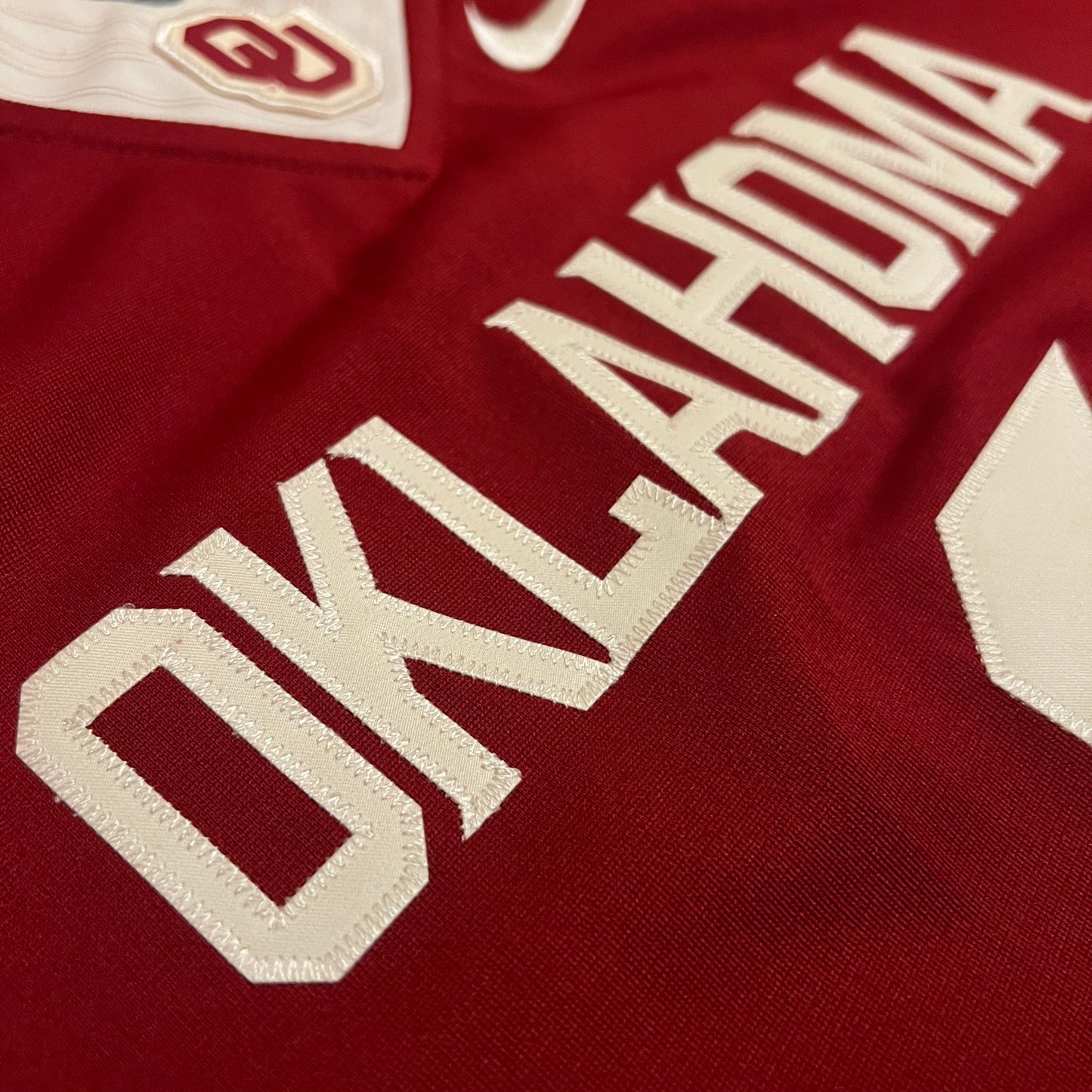 Oklahoma Sooners 2017 Bring the Wood Alternate Jersey - M