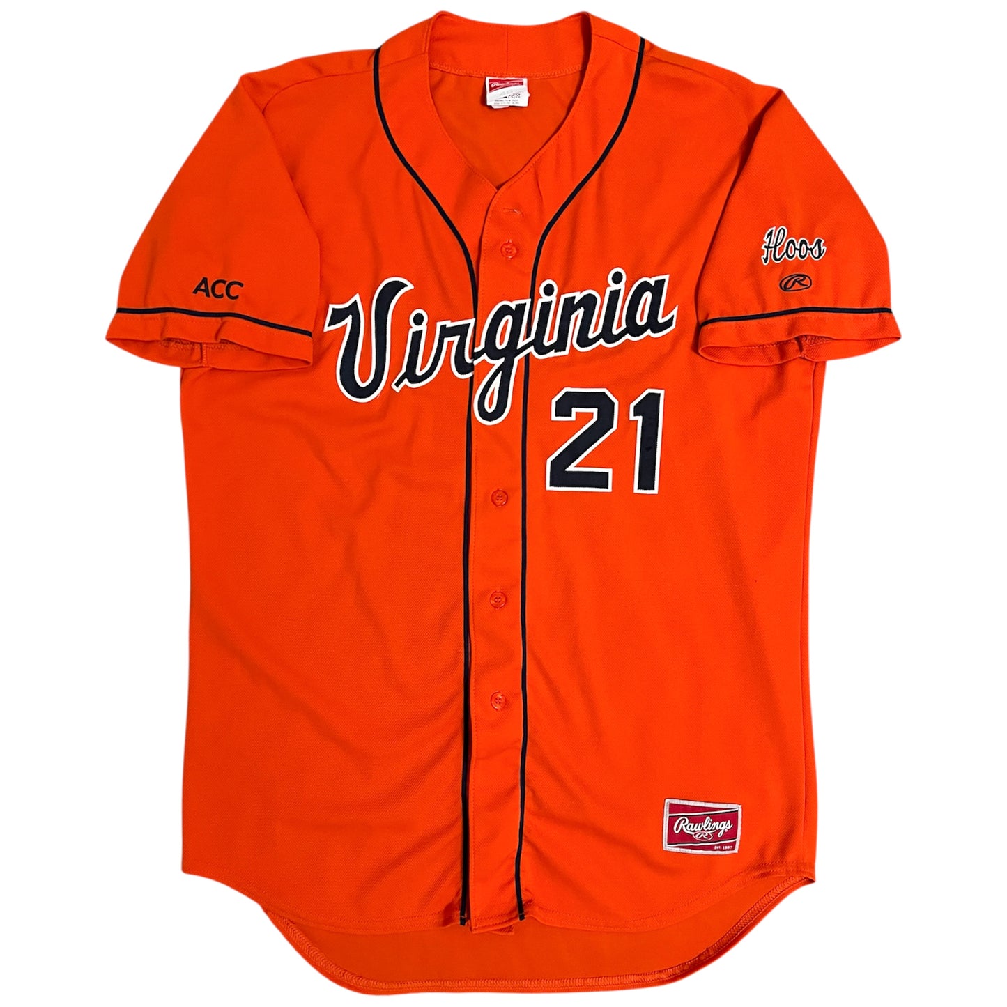 Team Issued 2010 Virginia Cavaliers Authentic Jersey - 46