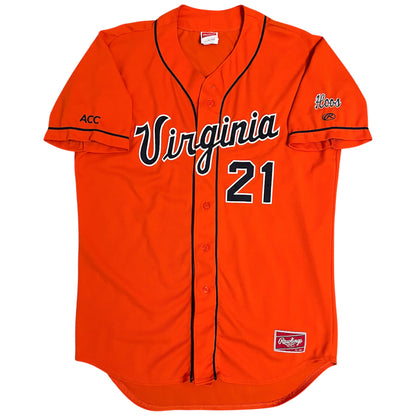 Team Issued 2010 Virginia Cavaliers Authentic Jersey - 46