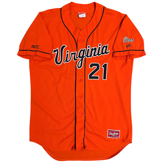 Team Issued 2010 Virginia Cavaliers Authentic Jersey - 46