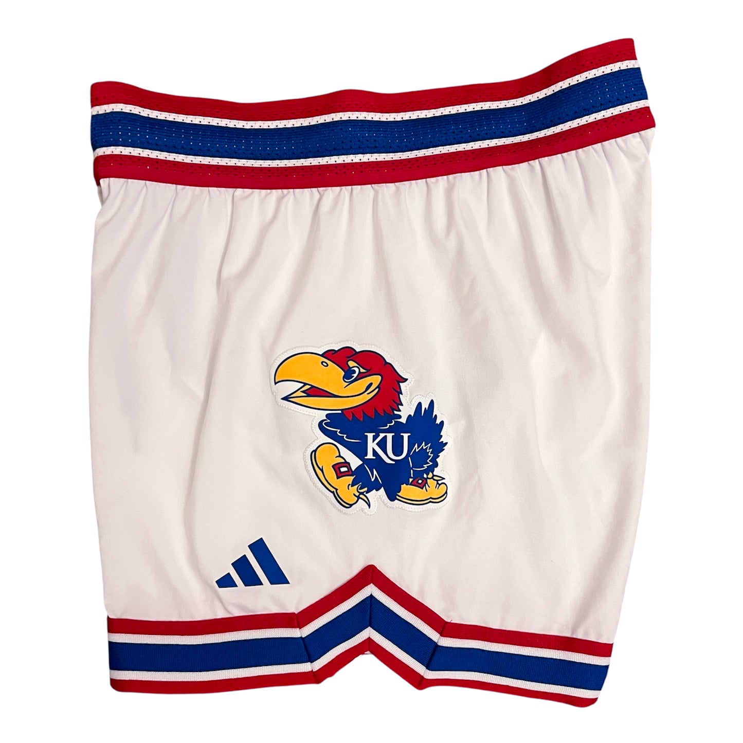 Game Used 2024/25 Kansas Jayhawks Women’s Basketball Home Shorts - M