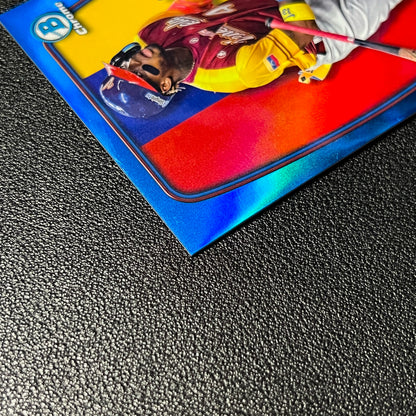 Ronald Acuña Jr 2023 Bowman Chrome /75 Blue Refractor WBC Venezuela