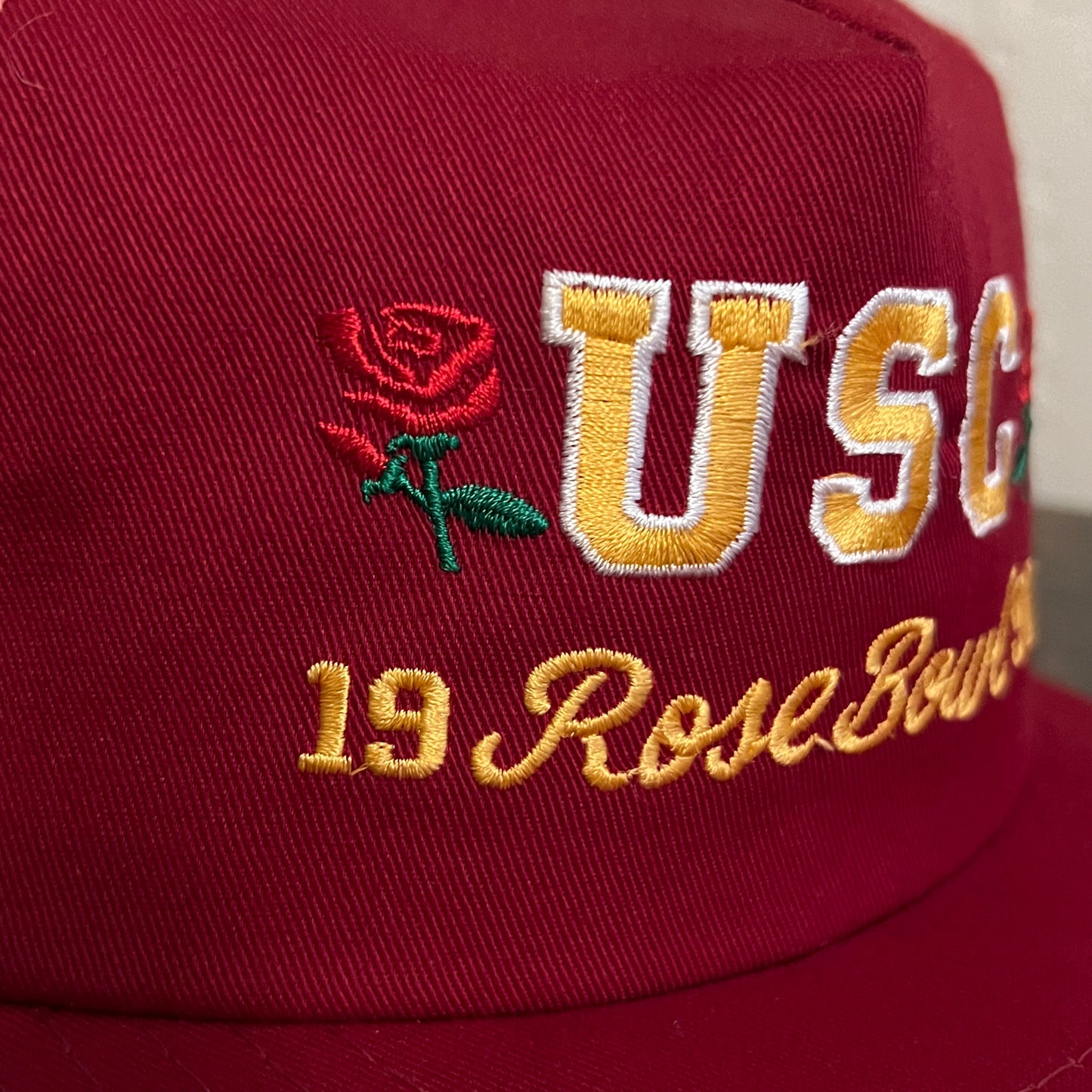 Vintage USC Trojans 1990 Rose Bowl Snapback