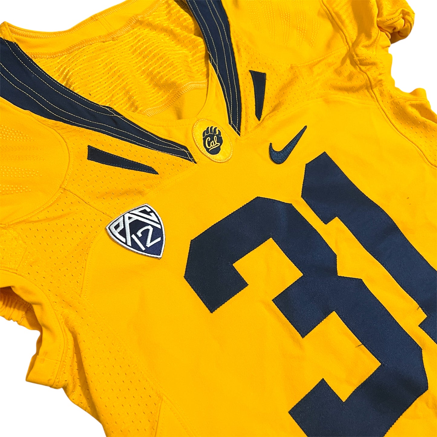 Team Issued California Golden Bears Game Jersey - 44