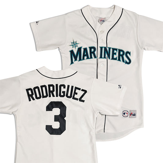 Authentic Alex Rodriguez Seattle Mariners Jersey - M