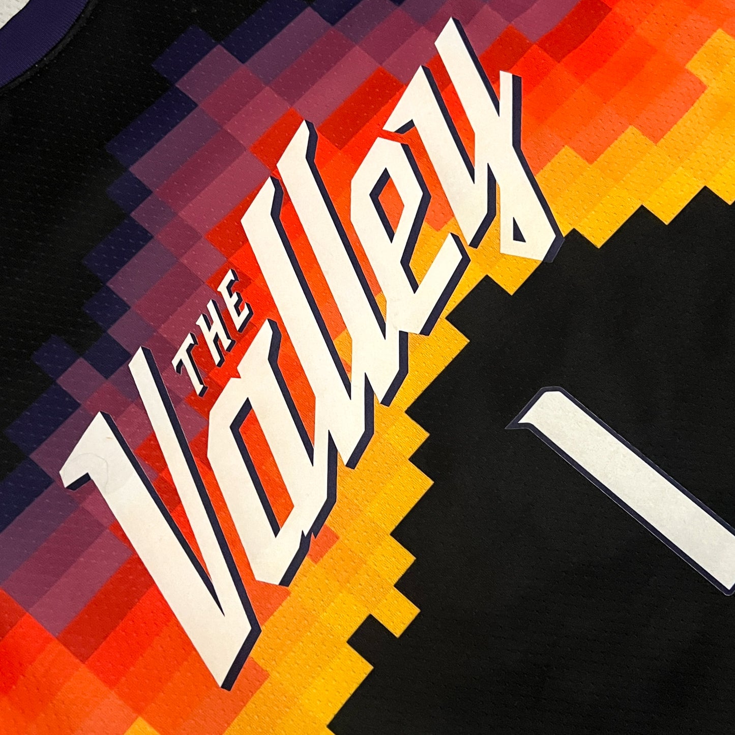 Devin Booker Phoenix Suns 2021 NBA Finals The Valley Jersey - M