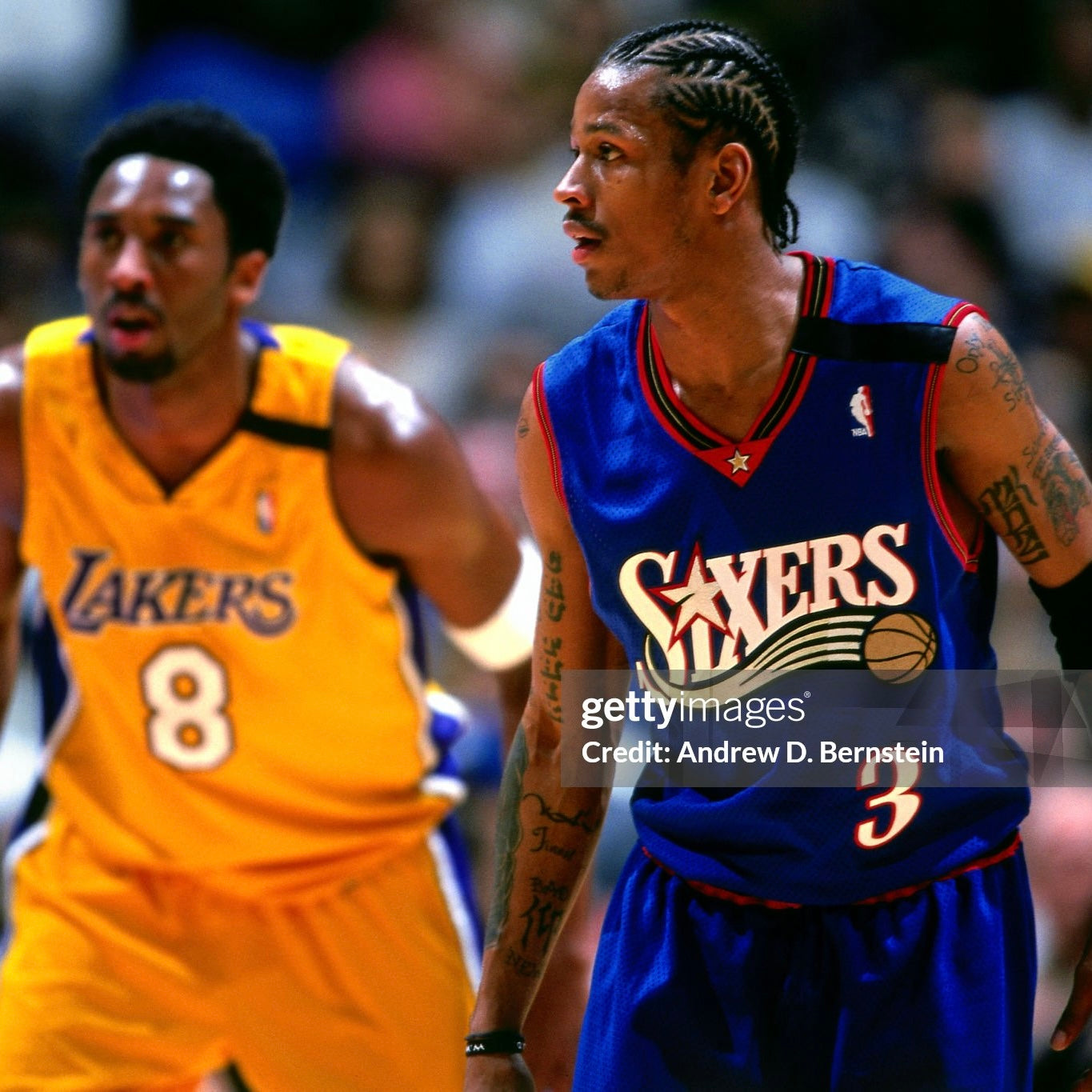Team Issued Philadelphia 76ers Ira Bowman 1999-00 Game Jersey - 44