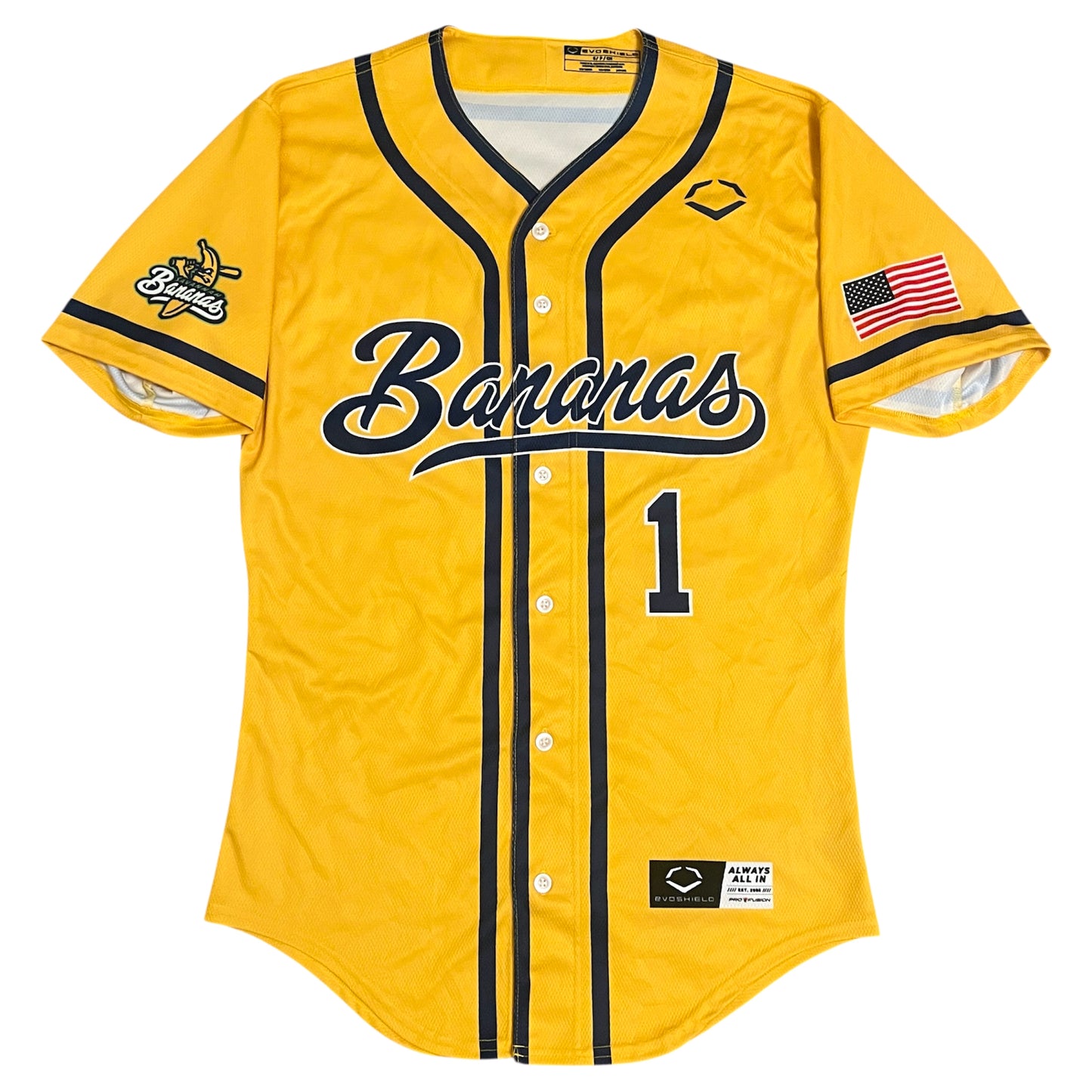 Signed Savannah Bananas Baseball Jersey - S