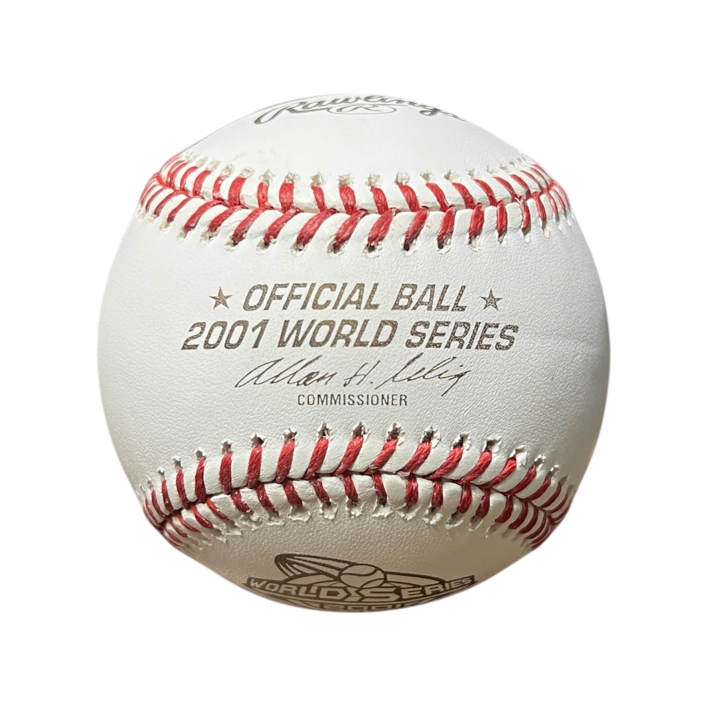 Signed Luis Gonzalez 2001 World Series Official Ball