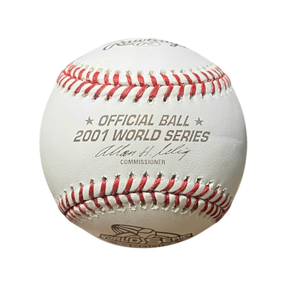 Signed Luis Gonzalez 2001 World Series Official Ball