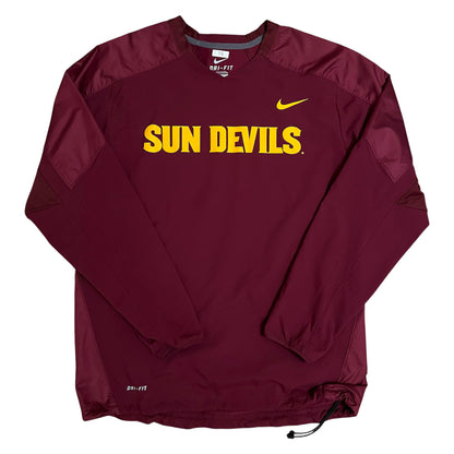 Team Issued Arizona State Sun Devils Baseball Pullover - M