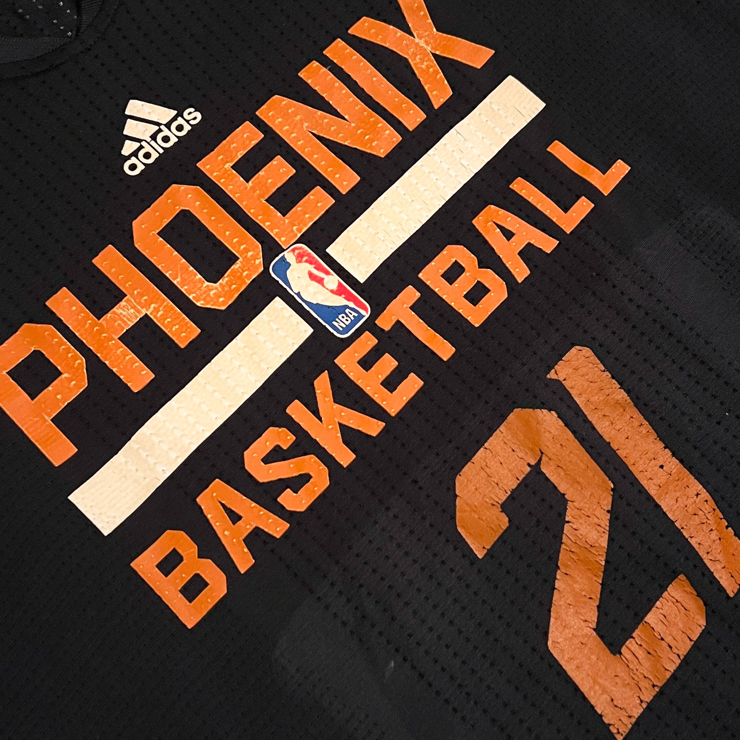 Team Issued 2014 Phoenix Suns Alex Len Summer League Jersey - 2XL