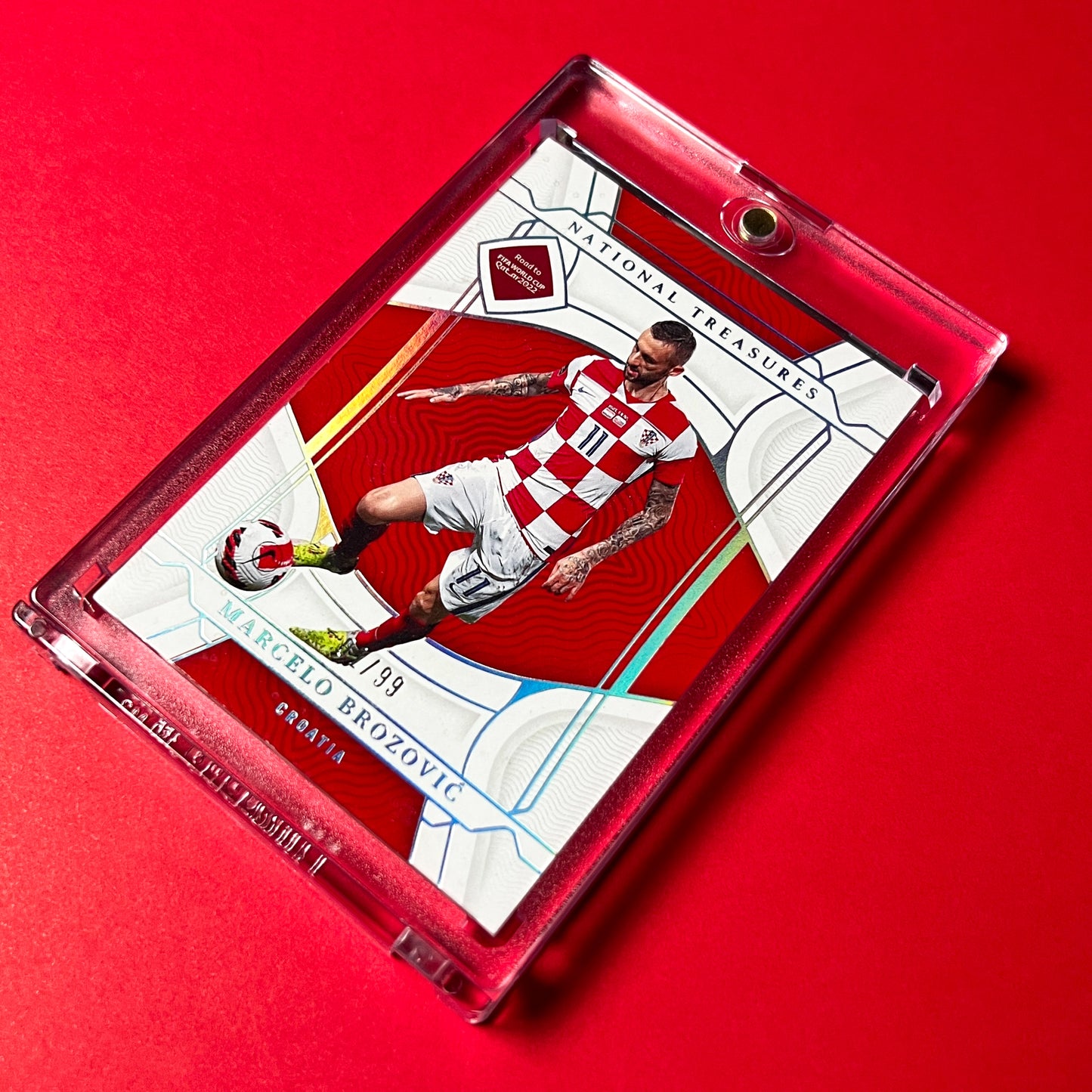 Marcelo Brozović Croatia 2022 World Cup National Treasures 1/99
