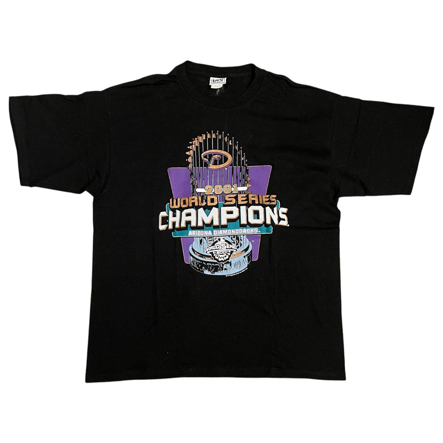 2001 Arizona Diamondbacks World Series Champions Shirt - XL