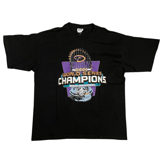 2001 Arizona Diamondbacks World Series Champions Shirt - XL
