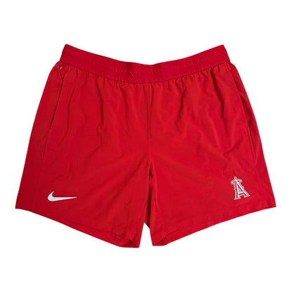 Team Issued Los Angeles Angels 2025 Training Shorts - XL