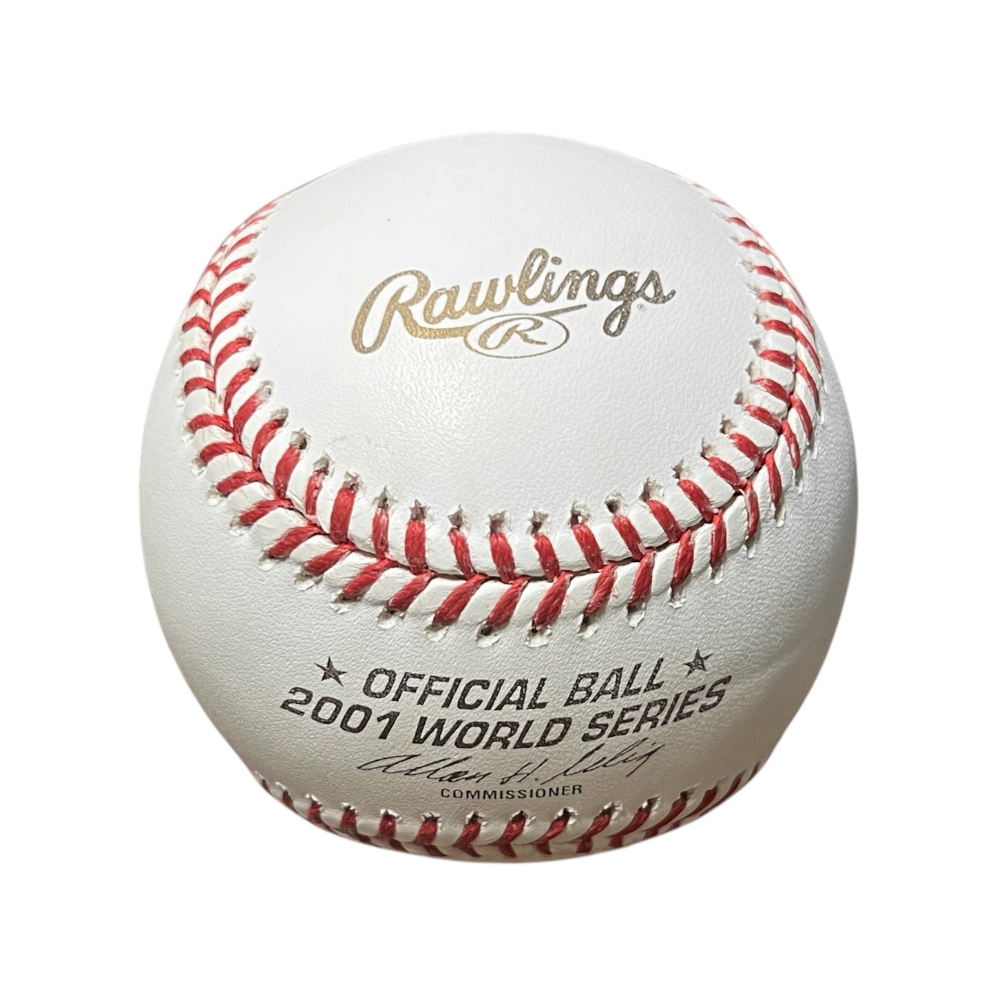 Signed Luis Gonzalez 2001 World Series Official Ball
