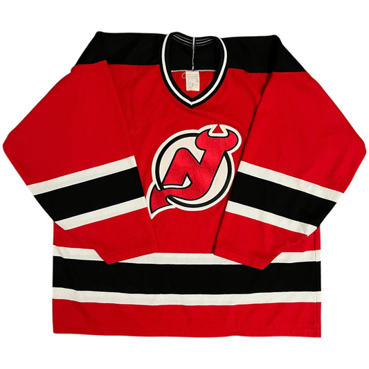 Vintage New Jersey Devils CCM Home Jersey - XL