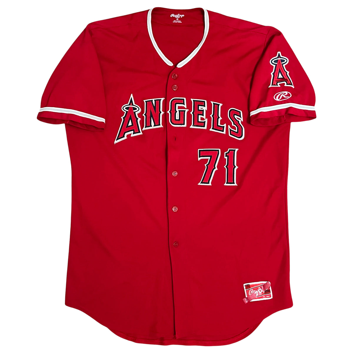 Team Issued Los Angeles Angels Alternate Jersey - 44