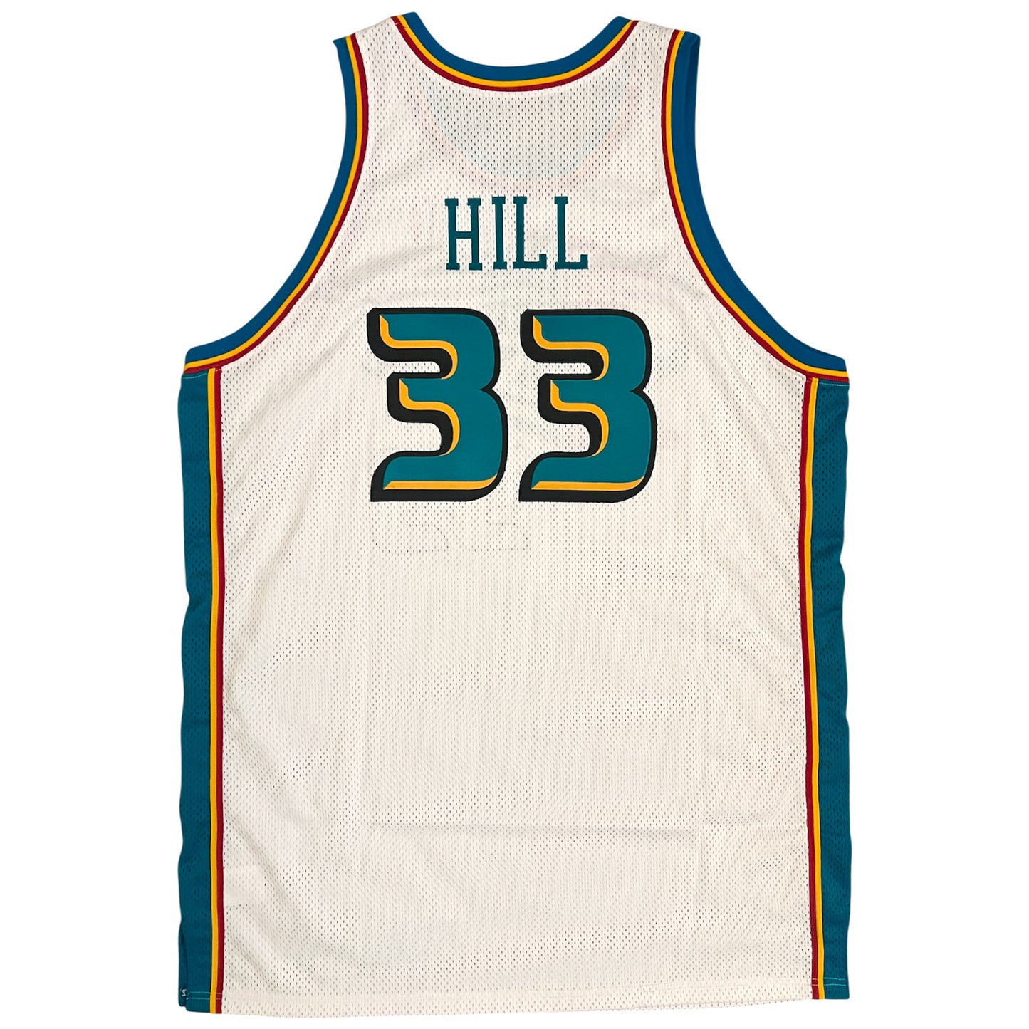 Authentic 1998-99 Grant Hill Detroit Pistons Jersey - 56