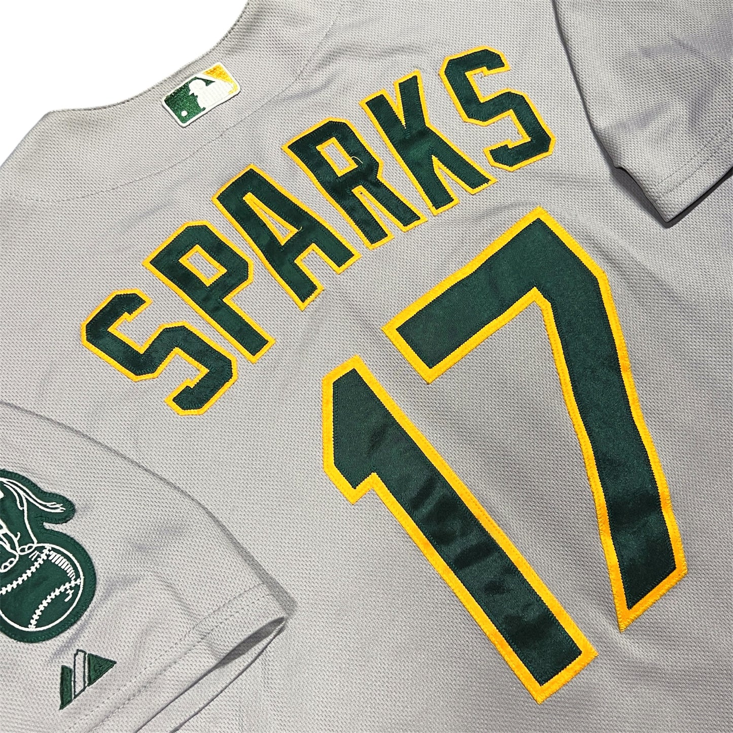 Team Issued Oakland Athletics Road Jersey - 48/XL